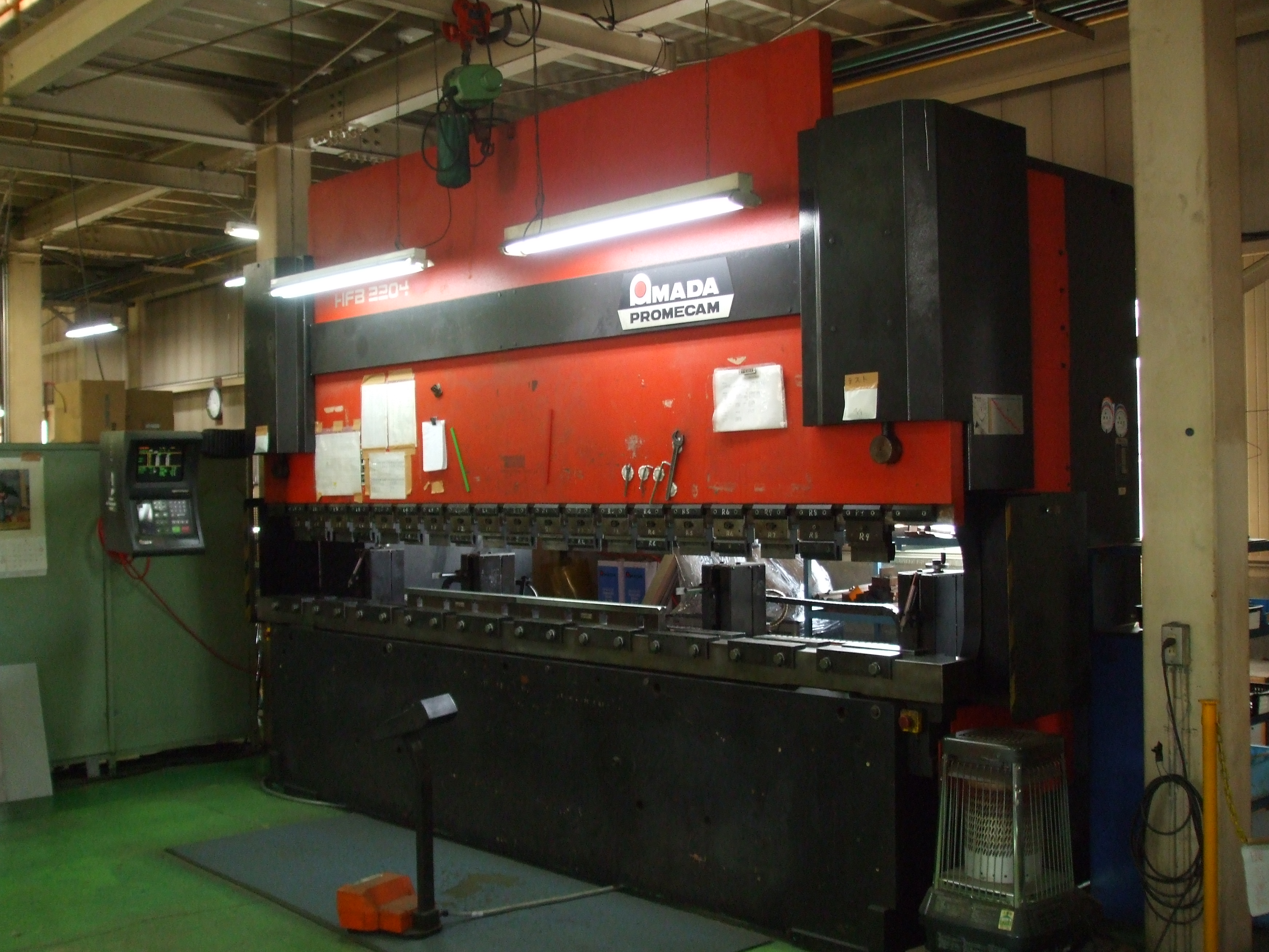 NC付きブレーキプレス