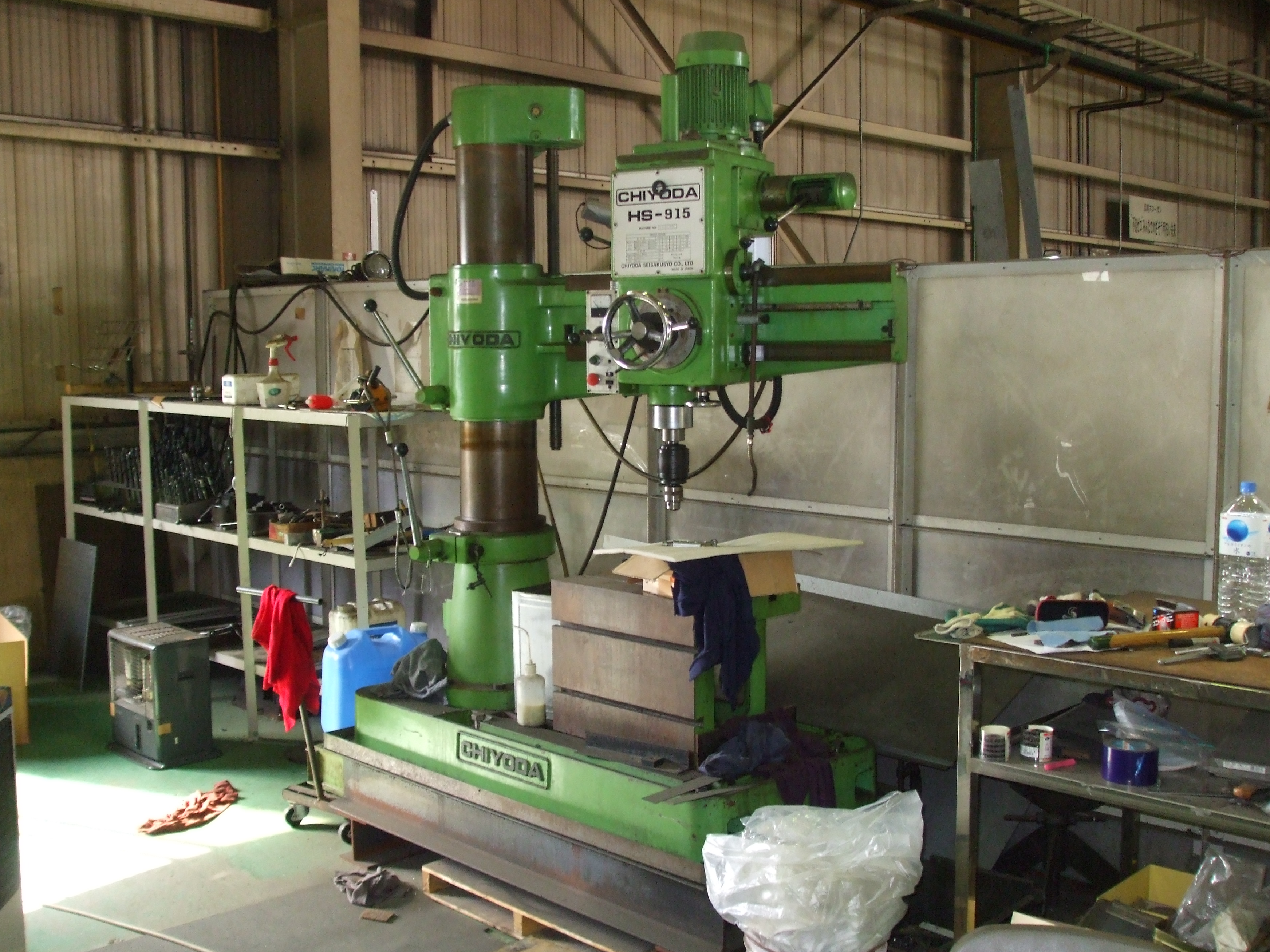 ラジアルボール盤